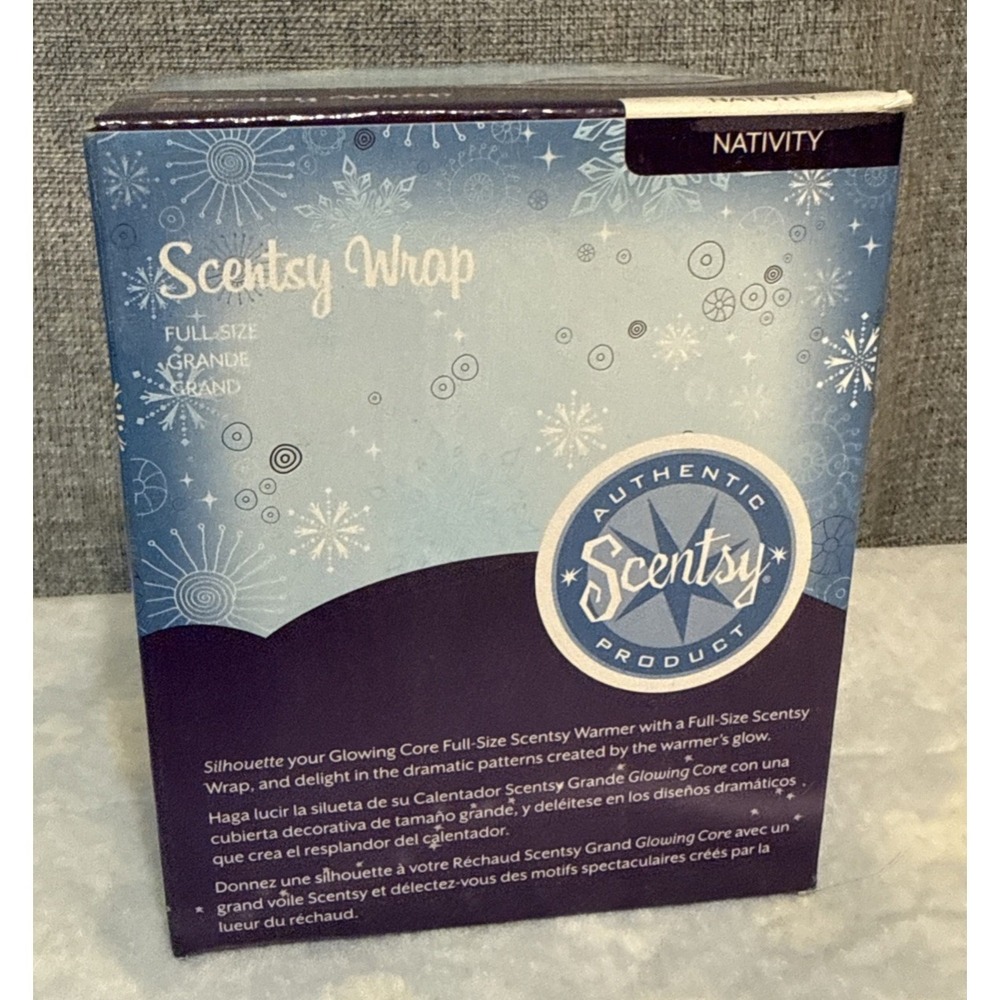 NEW Scentsy NATIVITY Warmer Wrap Manger Scene Christmas Scene WRAP‎ ONLY